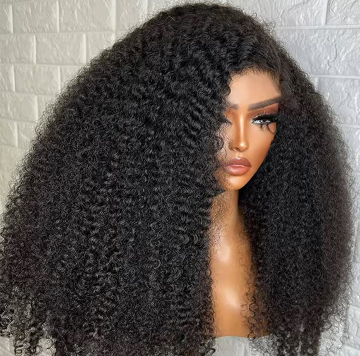 Kinky curly 13x4 HD lace Wig