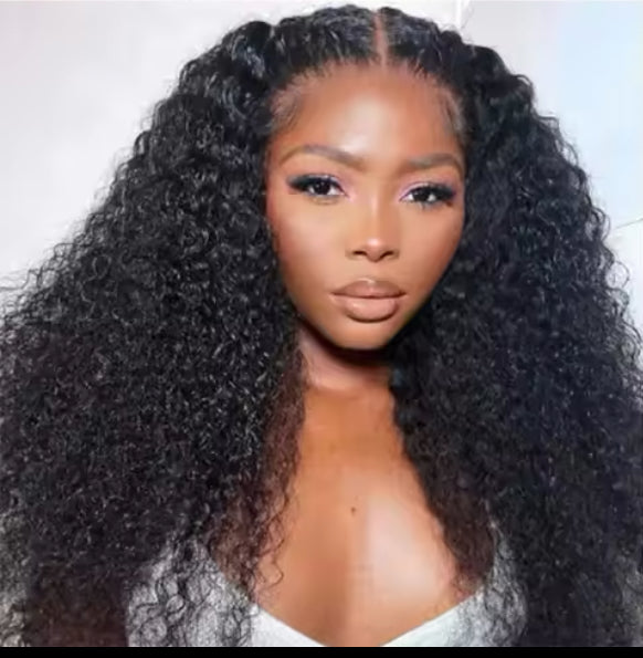 Kinky curly 13x4 HD lace Wig